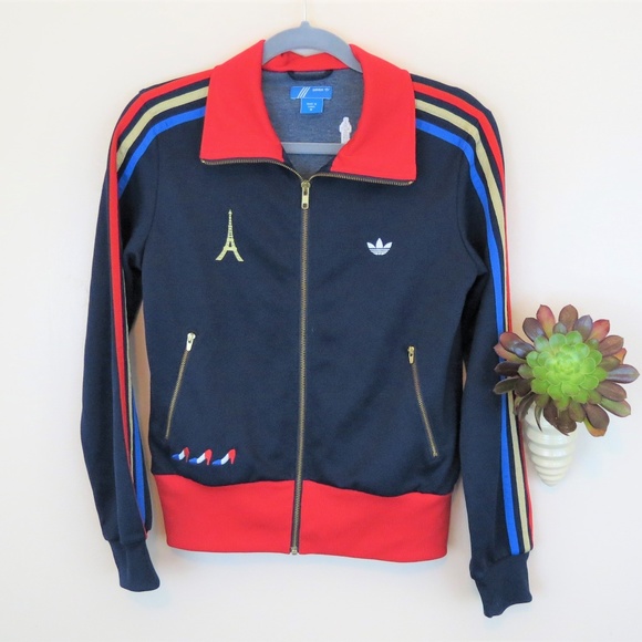 adidas Jackets & Blazers - Adidas Ltd Edition Retro Paris Track Jacket M